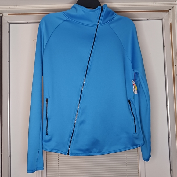 3 for $27 - Live Love Dream Blue Jacket Size Medium - Picture 3 of 4